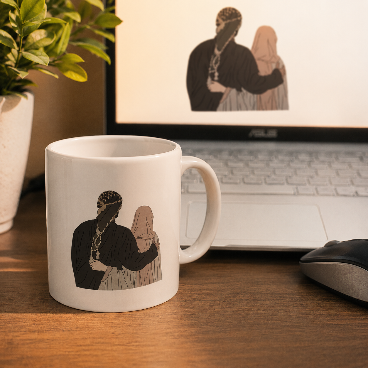 Rahmah Store Printed Mug